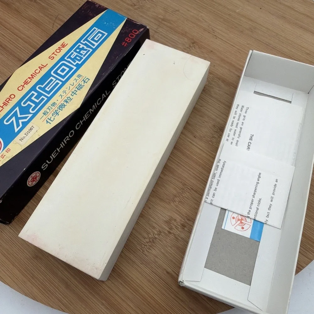 Suehiro sharpening honing wet stones---800 chemical Medium